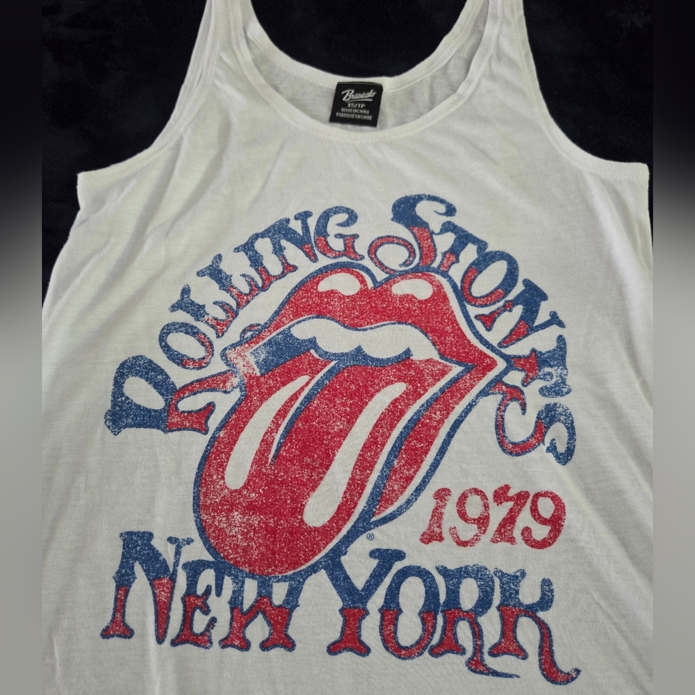 Bravado Rolling Stones New York Tank Top, Size XS